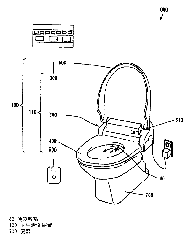 Hygiene cleaning device