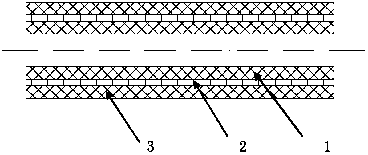 Ethylene propylene diene rubber composition for air outlet pipe of intercooler and preparation method thereof