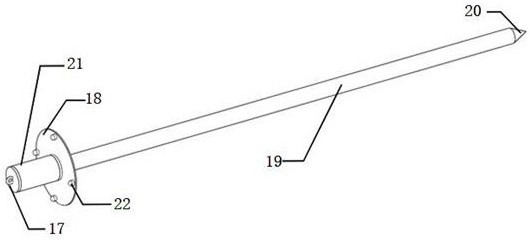 A gravity penetrating device and method of a seabed sediment pore pressure observation probe rod