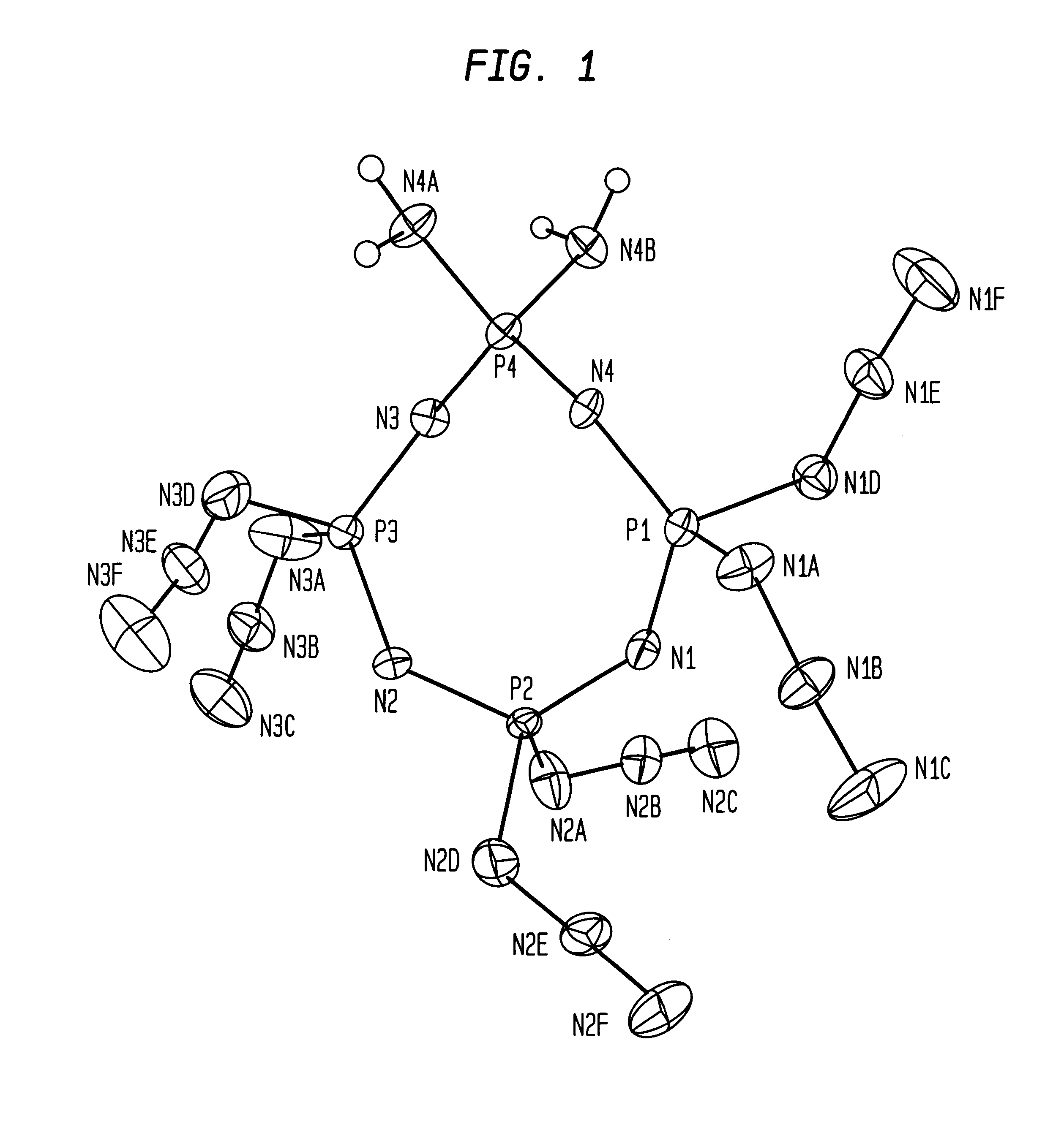 Substituted cyclotetraphophazene compound and method of producing the same