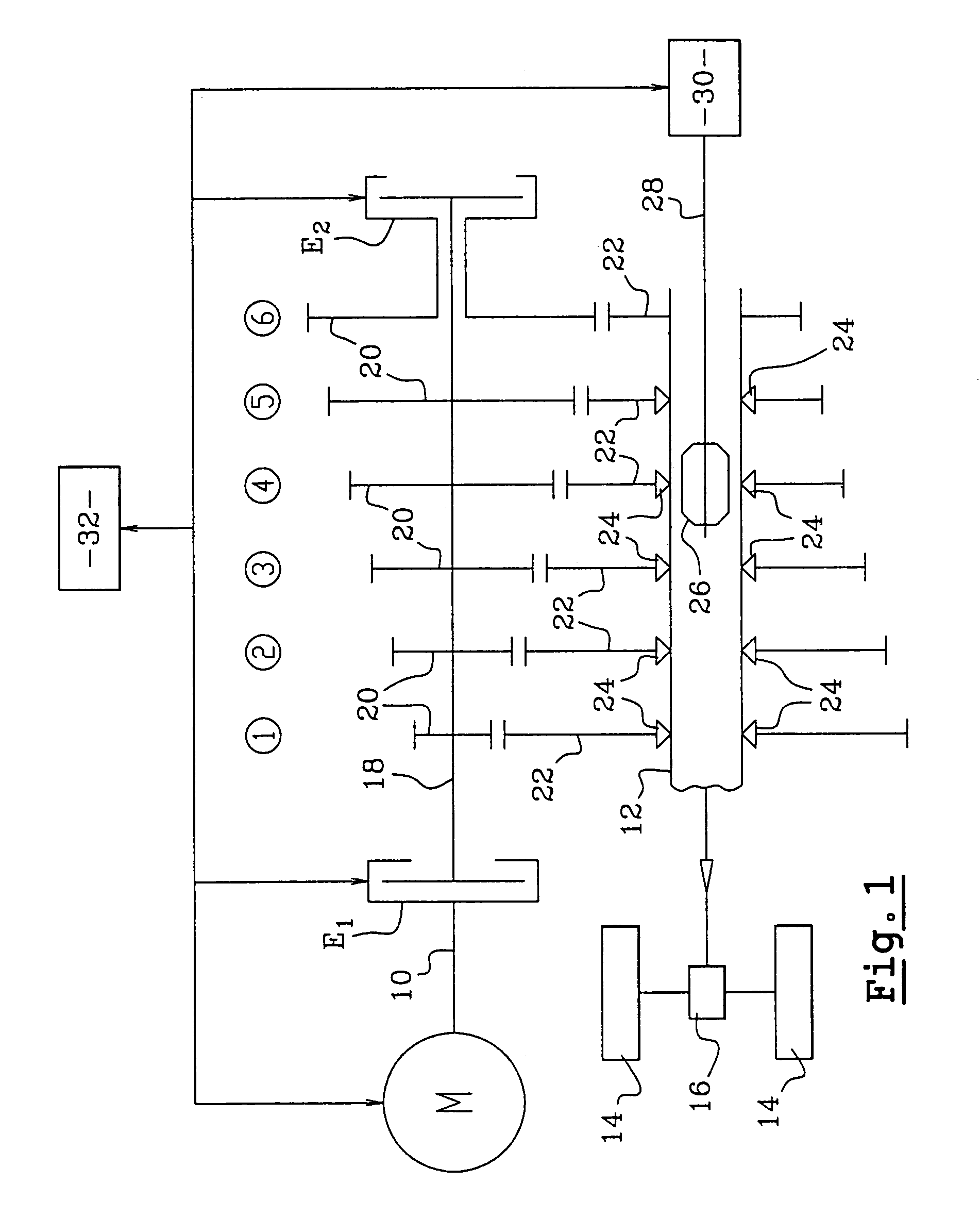 Automated transmission device with torque transfer, in particular for a motor vehicle