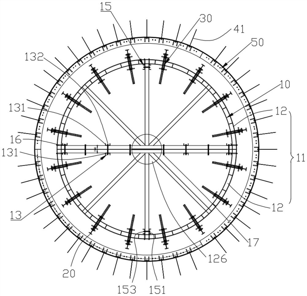 Construction method of thin-wall steel cylinder hollow tower column