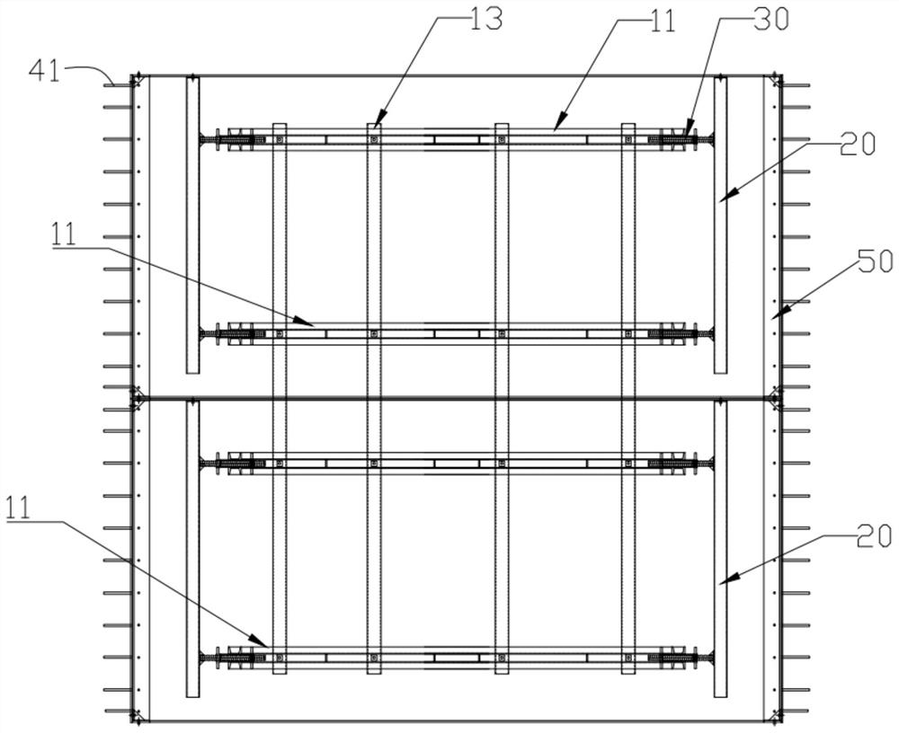 Construction method of thin-wall steel cylinder hollow tower column