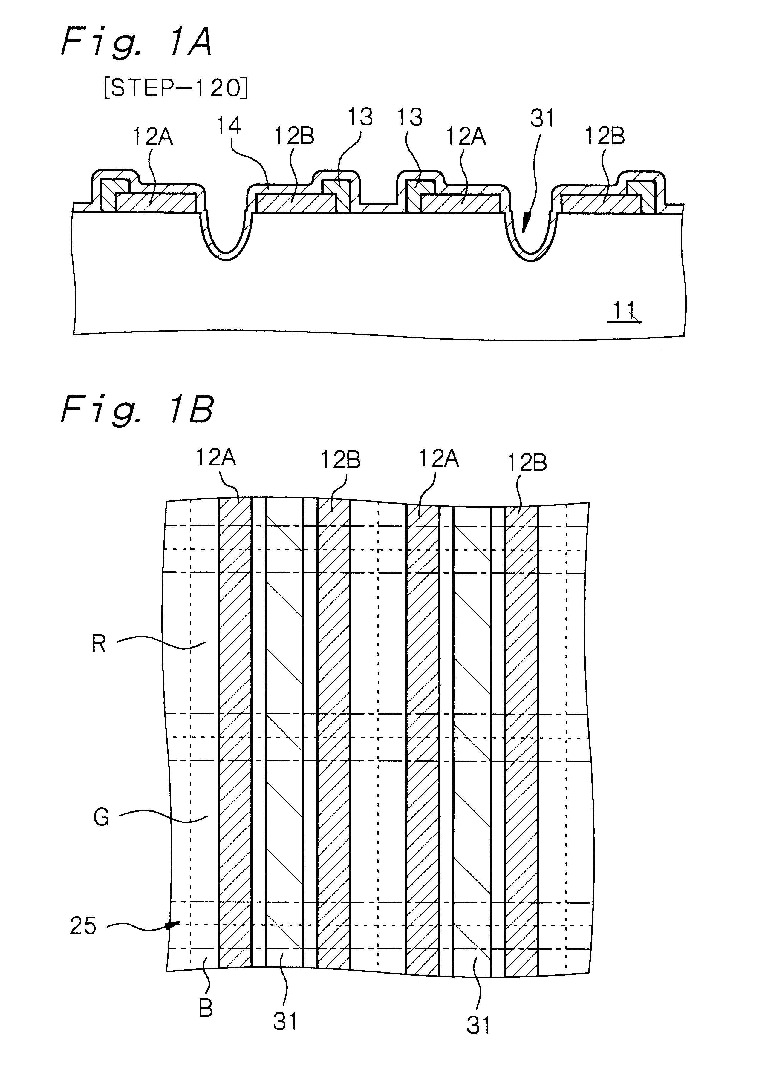 Alternating current driven type plasma display device and method for the production thereof