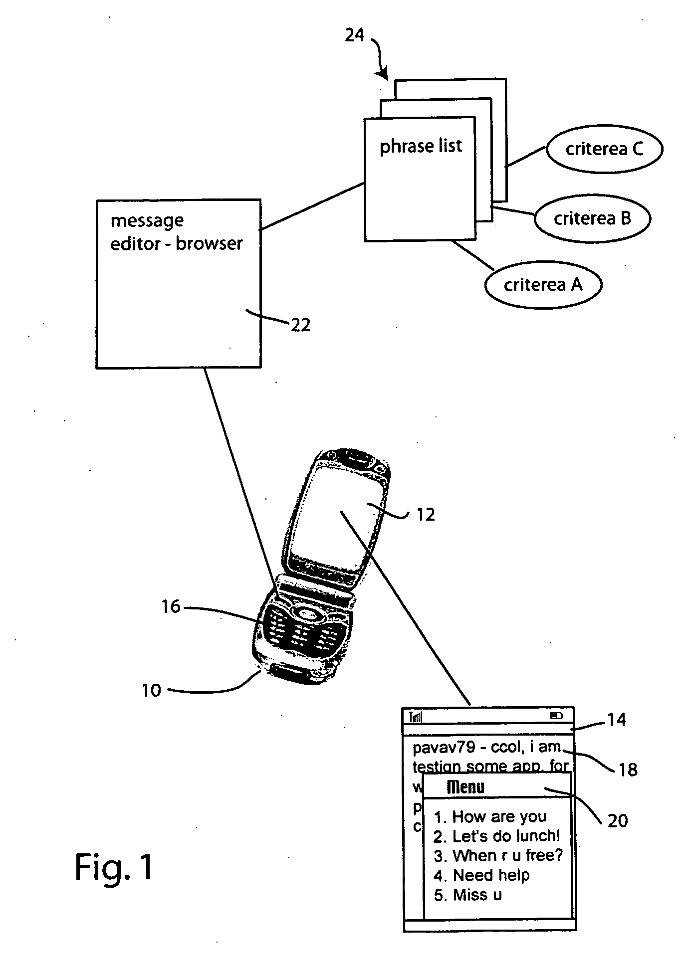 Method for creating and using phrase history for accelerating instant messaging input on mobile devices