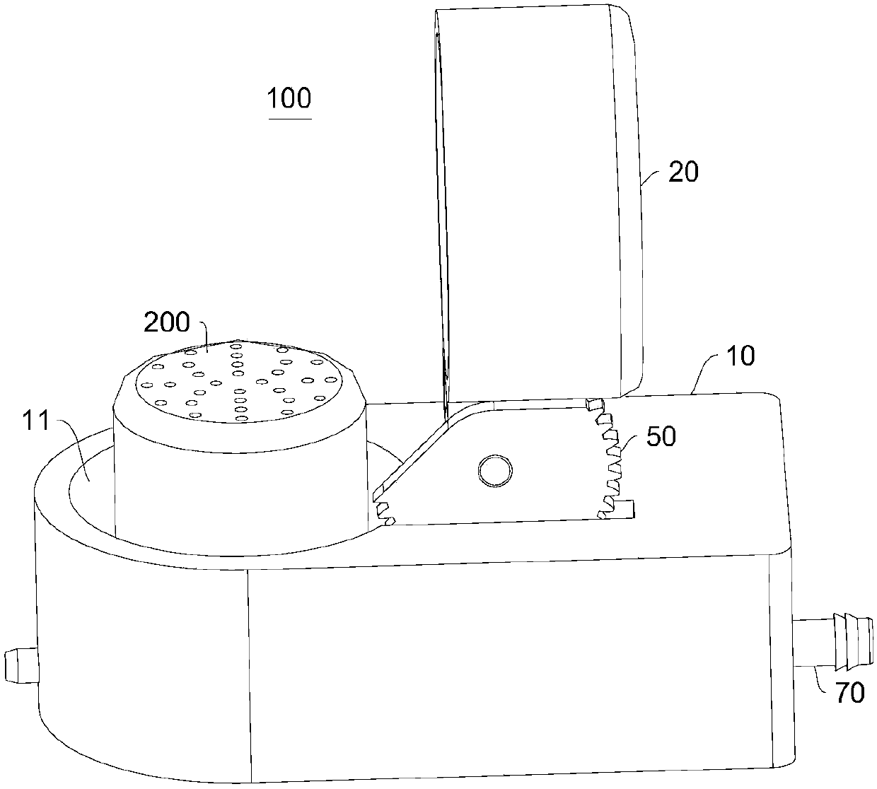 Protection device and sensor structure