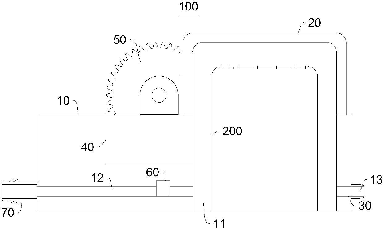 Protection device and sensor structure