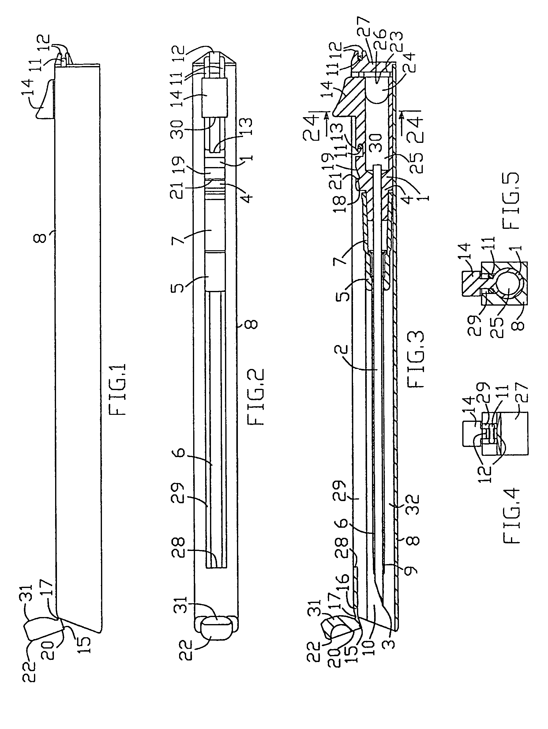 Compact catheter insertion apparatus