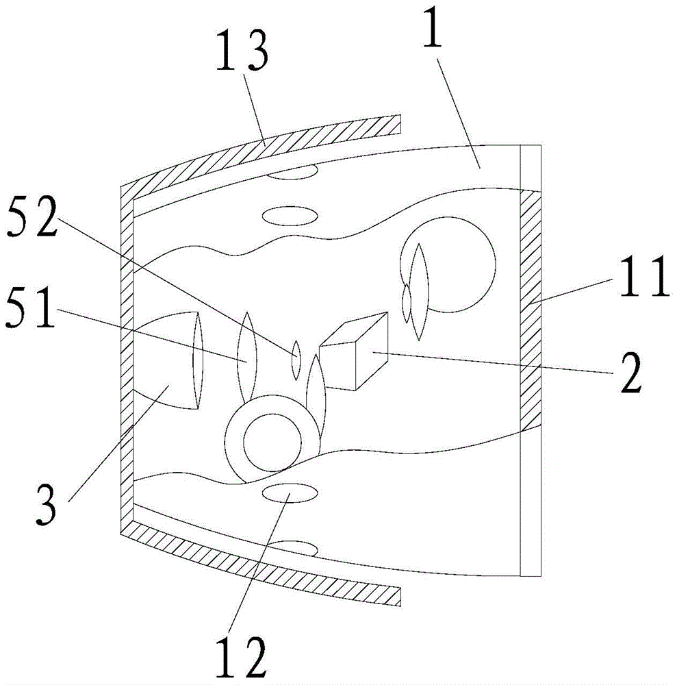 A prism cluster led light