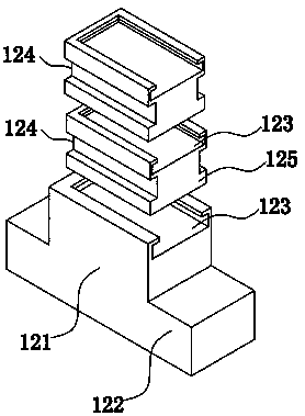 Bridge maintenance support structure and use method thereof