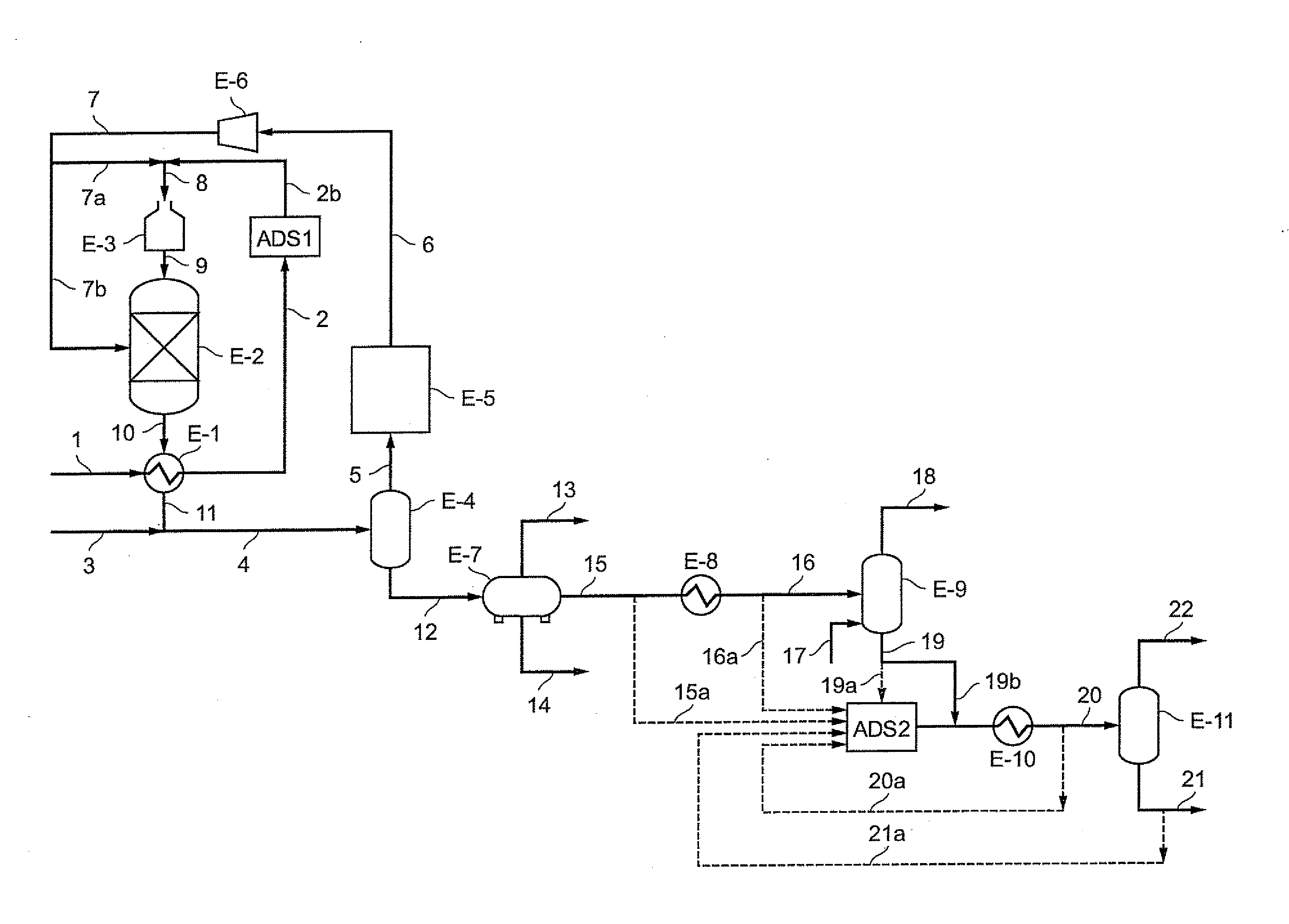 Process for Desulfurization and Denitration of a Gas-Oil-Type Hydrocarbon Fraction that Contains Nitrogen Compounds