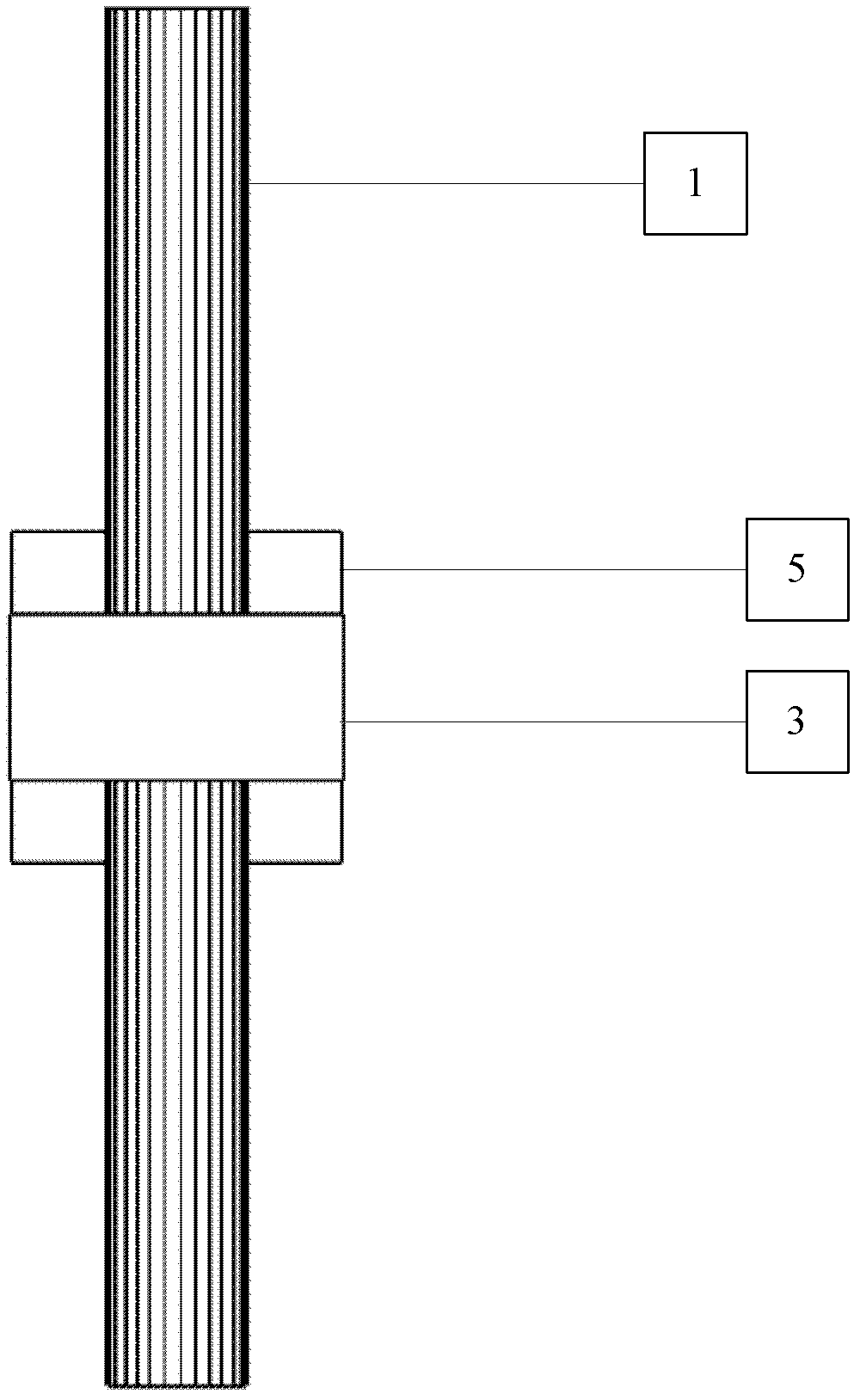 Active anti-galloping method and anti-galloping device for overhead power transmission line