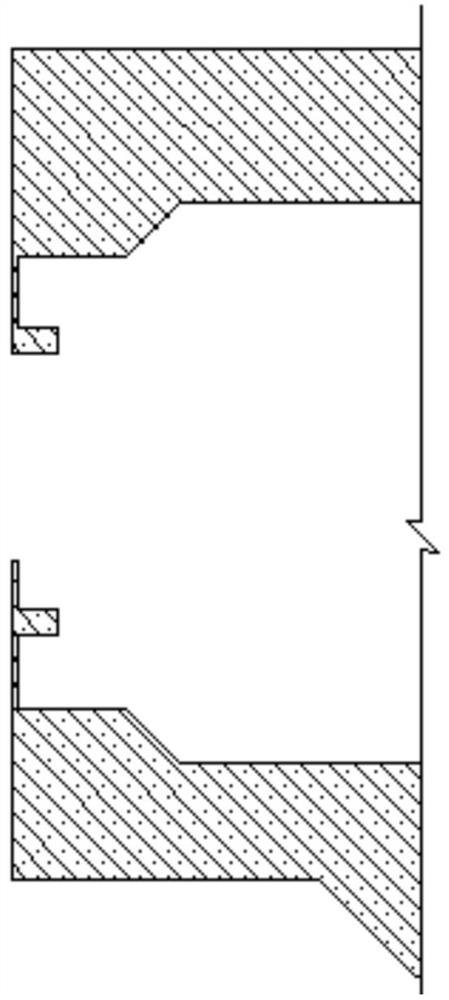 Steel tube triangle truss supporting system and construction method