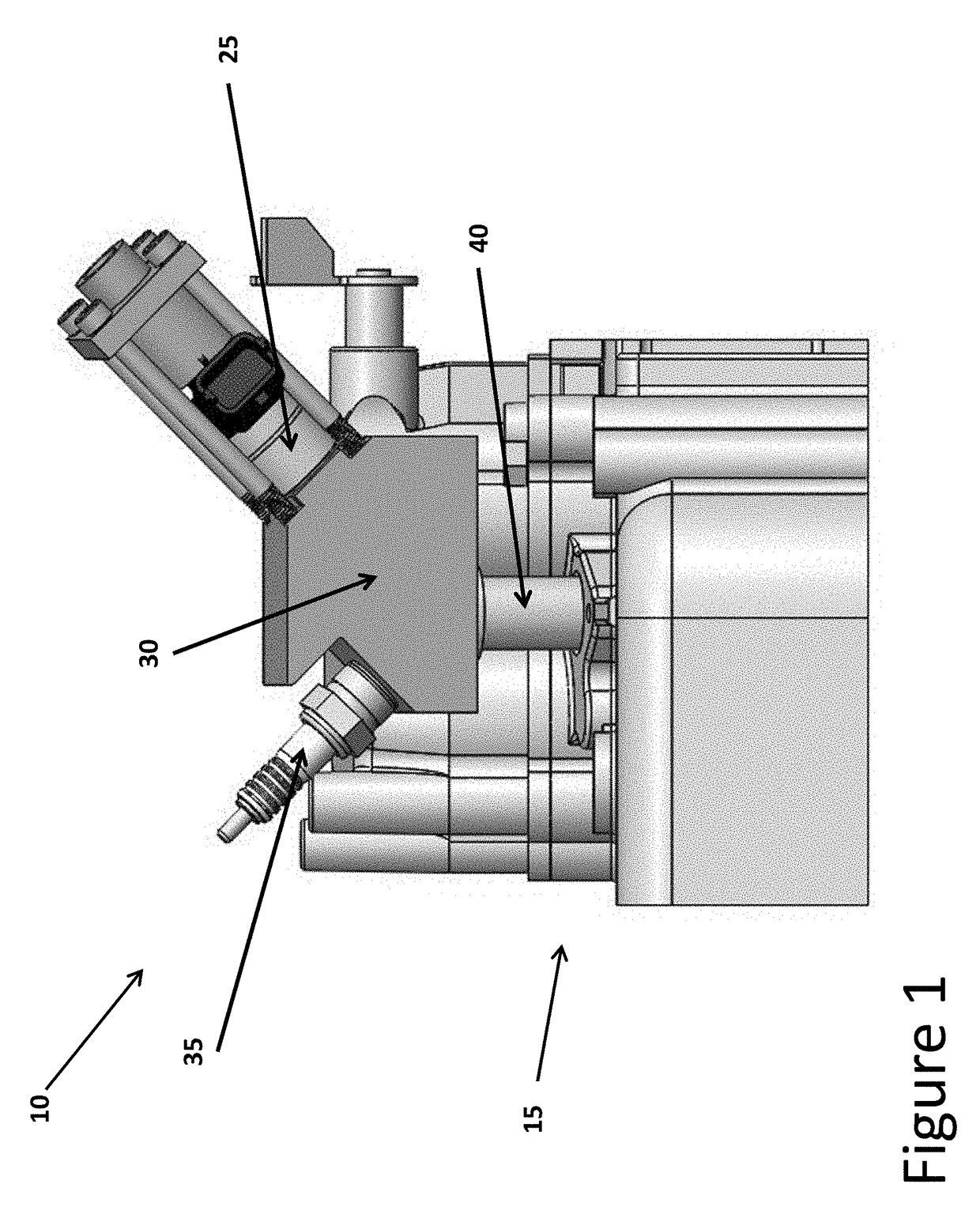 Ignition system for low grade synthesis gas at high compression