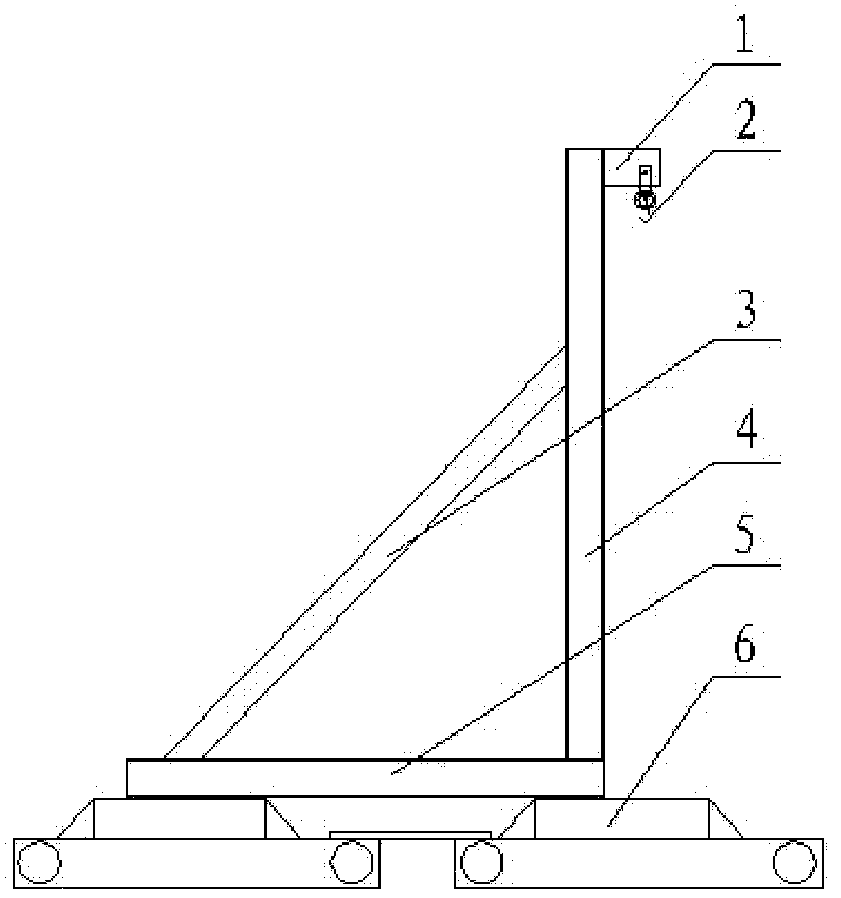 Hoisting construction method for steel roof truss of main power house of power plant and special hoisting device