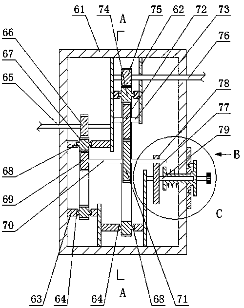 A quarter-turn conveying device and its working method