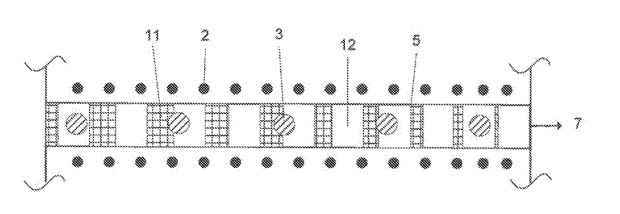 Reformer for producing synthesis gas