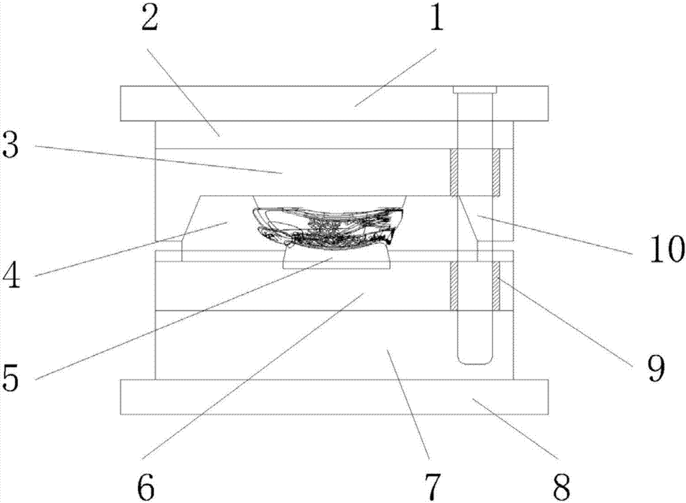 Template of honeycomb type structure insole and preparing method of template