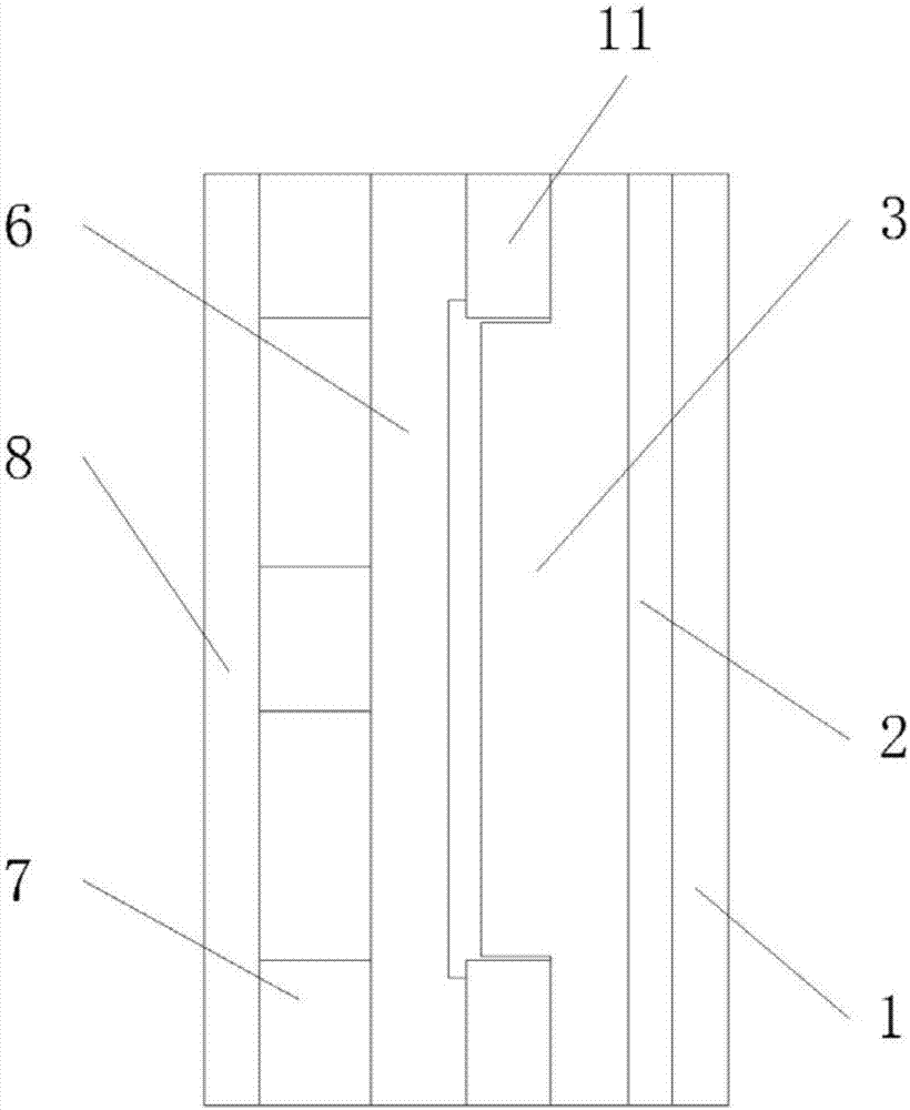 Template of honeycomb type structure insole and preparing method of template