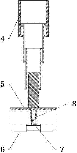 Multi-joint flaw detecting and positioning device for bridge pipeline welding joints