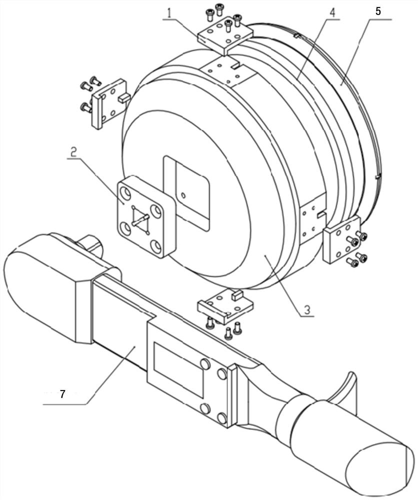 Outer clamping ring pre-tightening mechanism and method