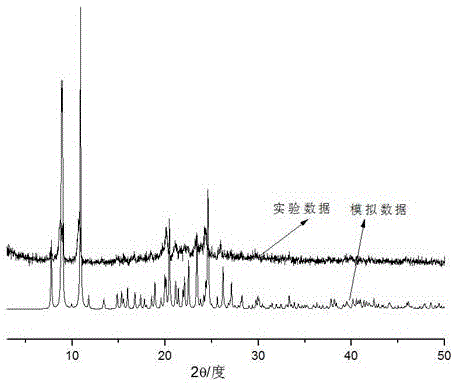 A kind of nitrogen oxide free radical metal complex of naphthalene ring structure and preparation method thereof