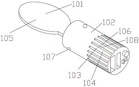 An electromagnetic hand-held clapper and production method