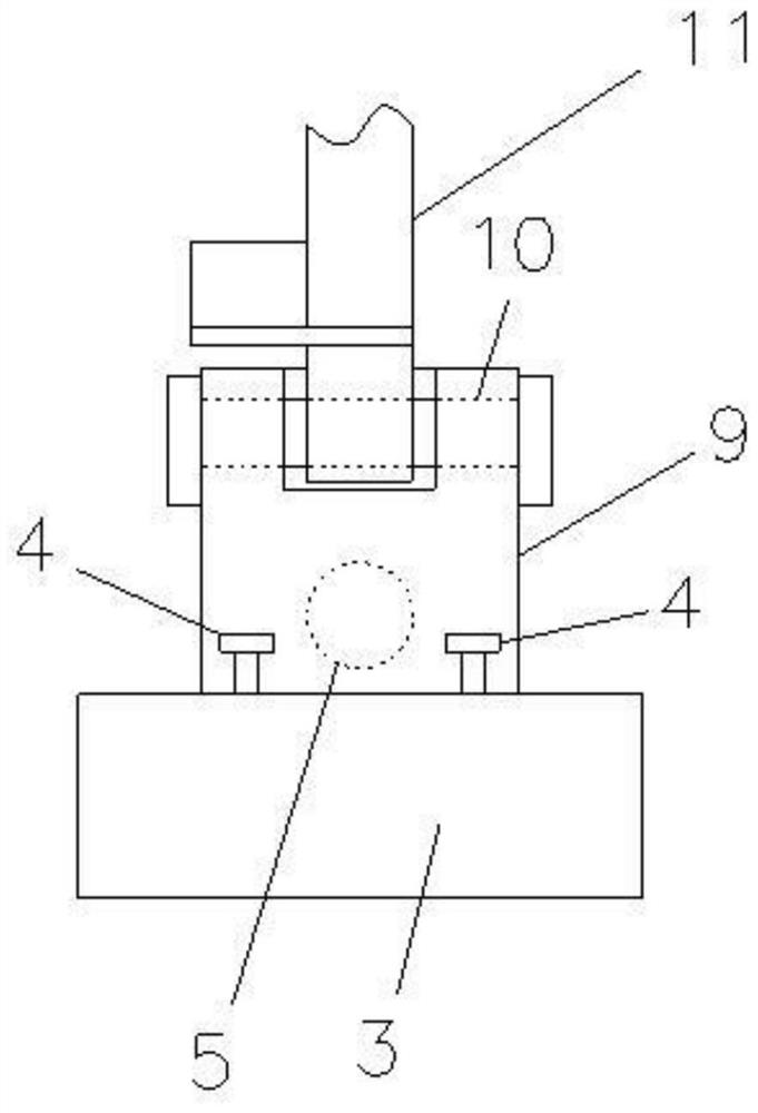 Windproof and anti-toppling mechanism of solar cell panel