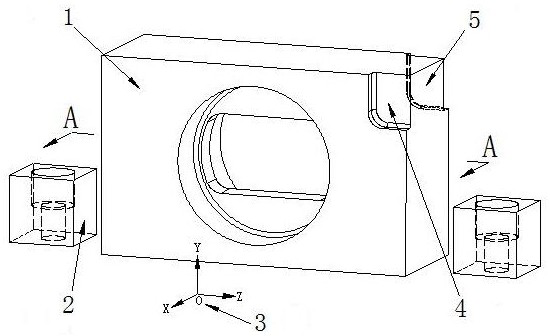 A kind of inner cavity web processing method