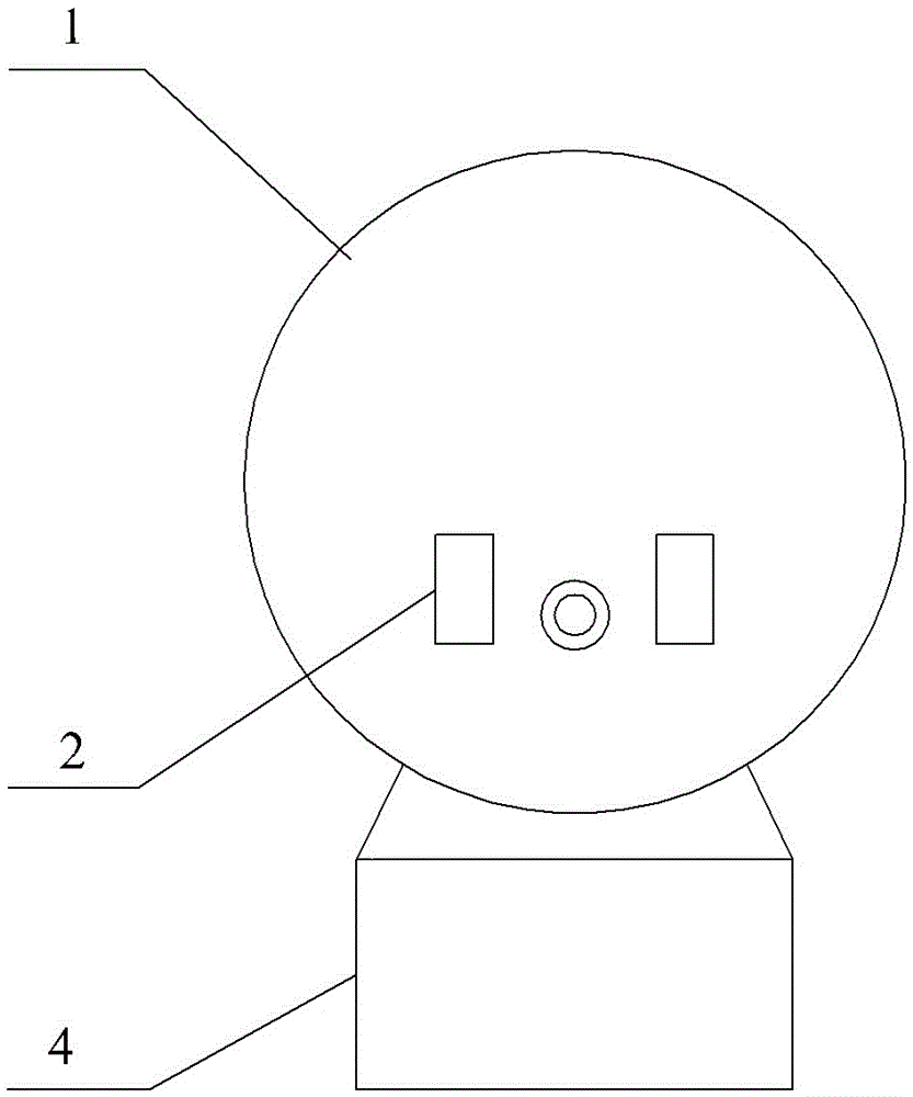 Automatic double-head drilling device of sphygmomanometer watchcase