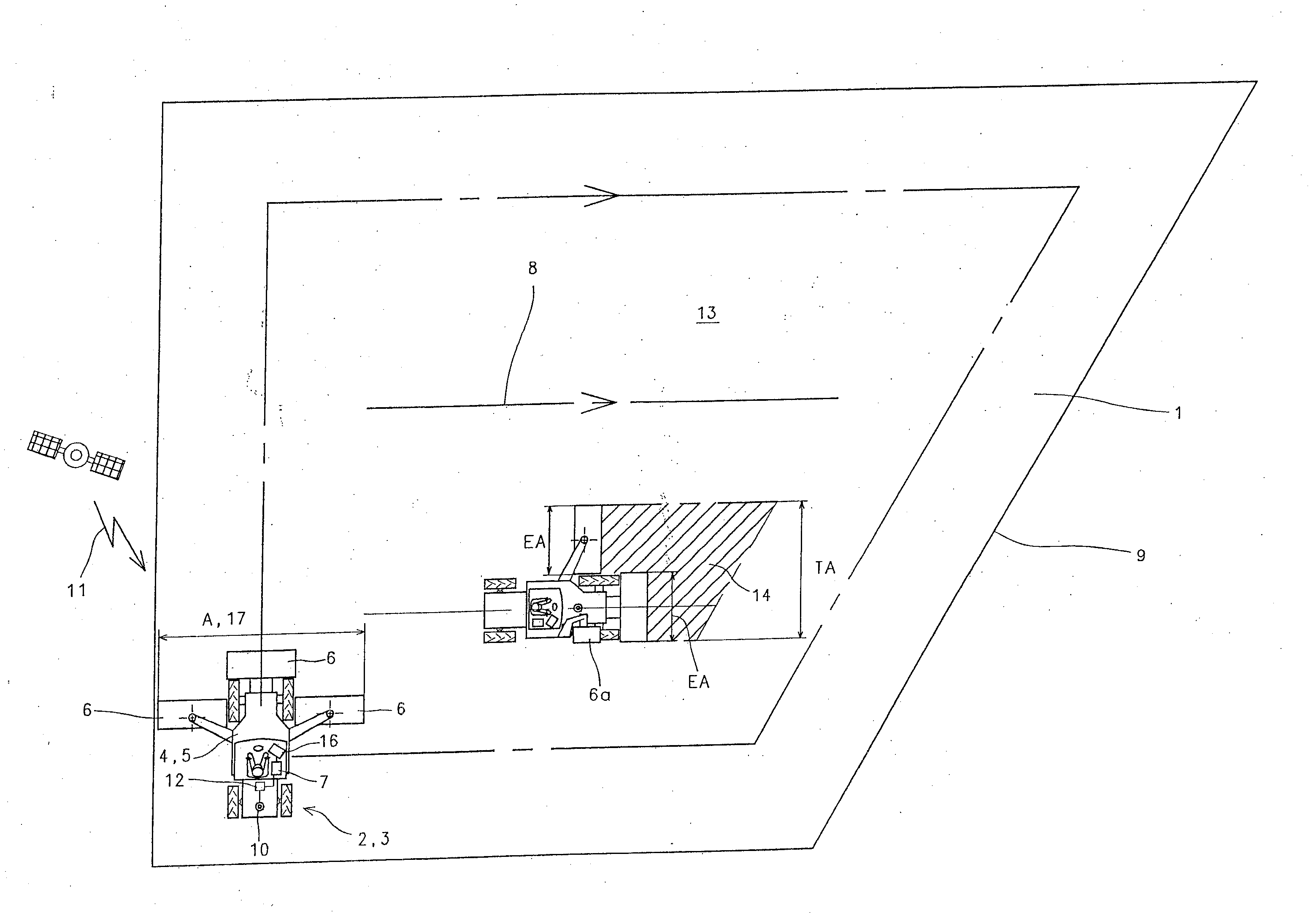 Method and device for controlling an agricultural working machine