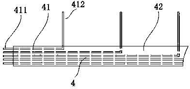 Thin film type semi-rigid solar cell array and manufacturing method thereof