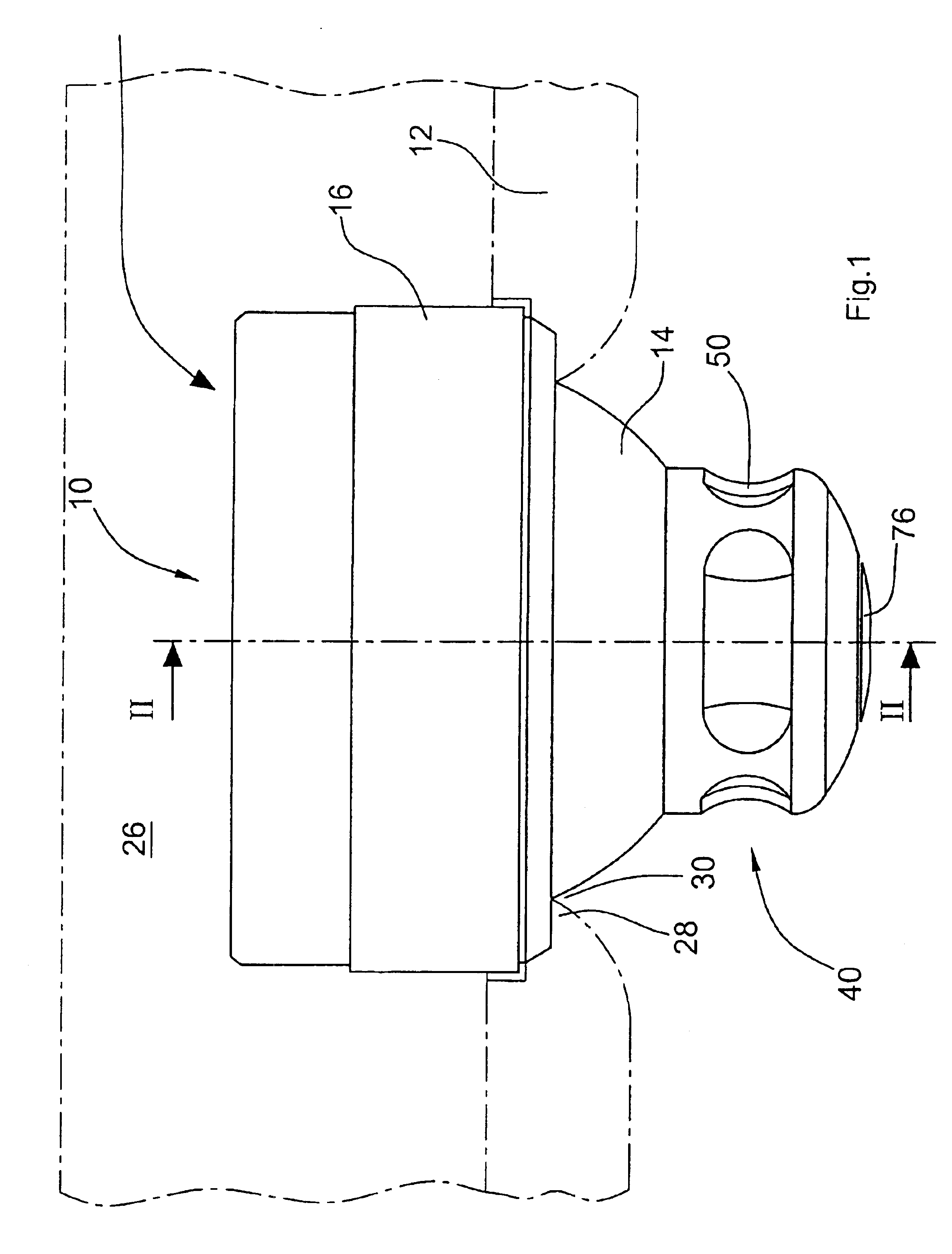 Air outlet device for a vehicle, especially for an airplane