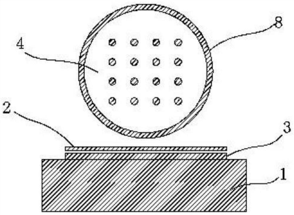 Shockproof LED surface light lamp convenient to move