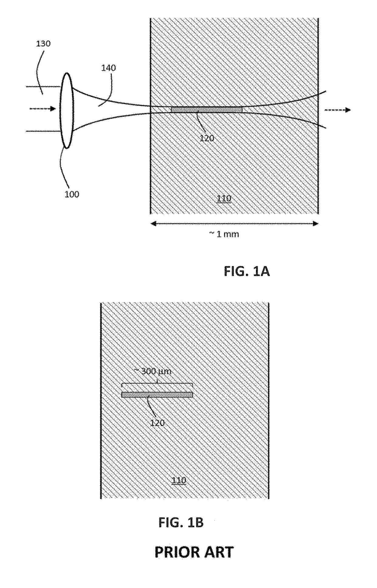 Method and apparatus for performing laser curved filamentation within transparent materials