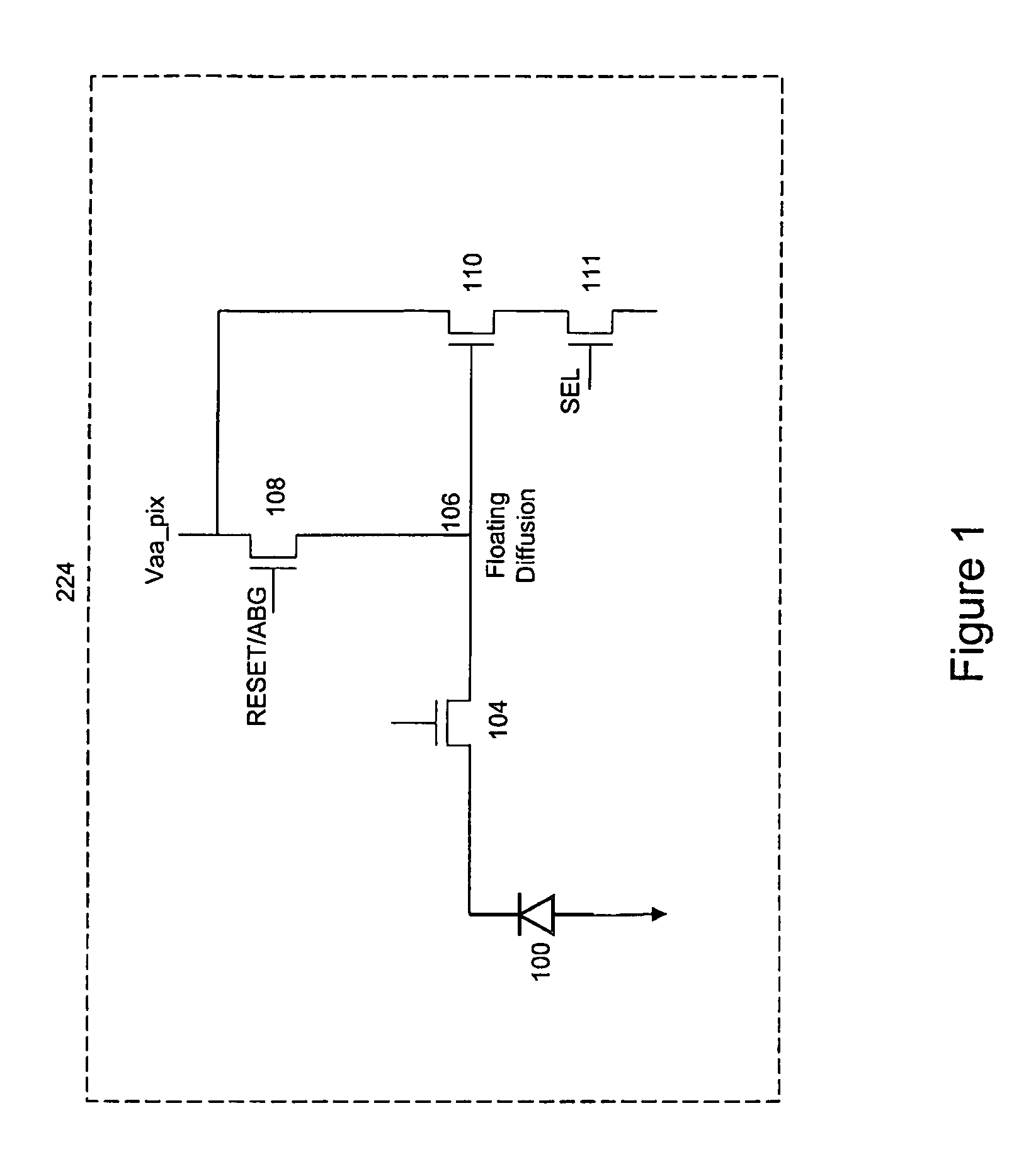 Method and apparatus for controlling anti-blooming timing to reduce effects of dark current