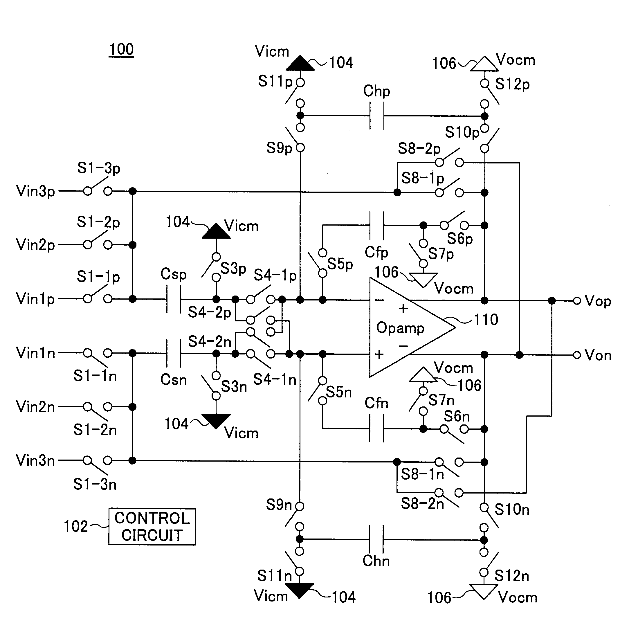 Sample and hold circuit and a/d converter apparatus