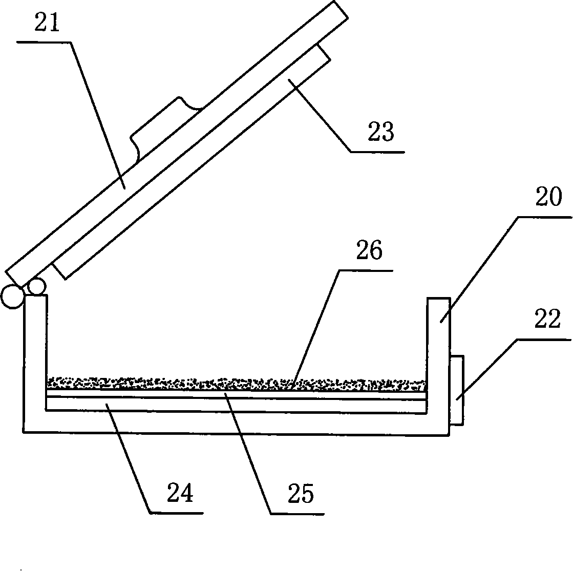 Glass picture manufacturing process and equipment