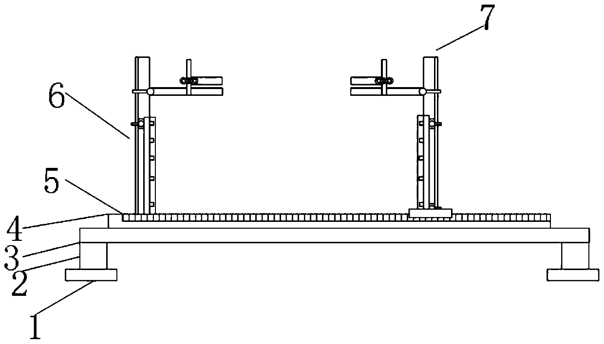 Mechanical detection device for filter material