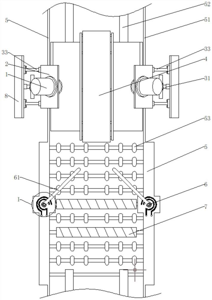 Adjustable cutting device for wall brick production