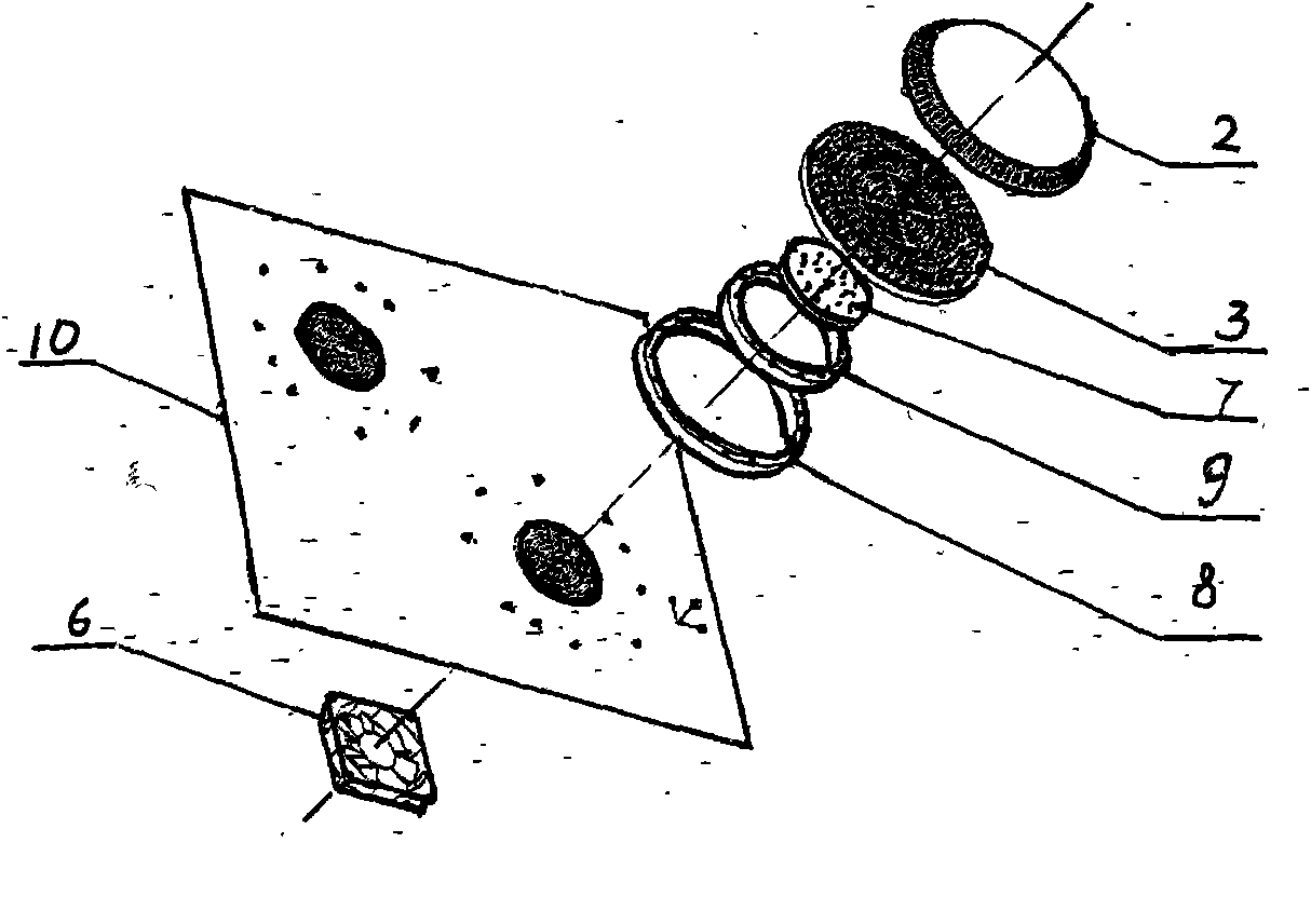 Filtering dustproof device of computer chassis