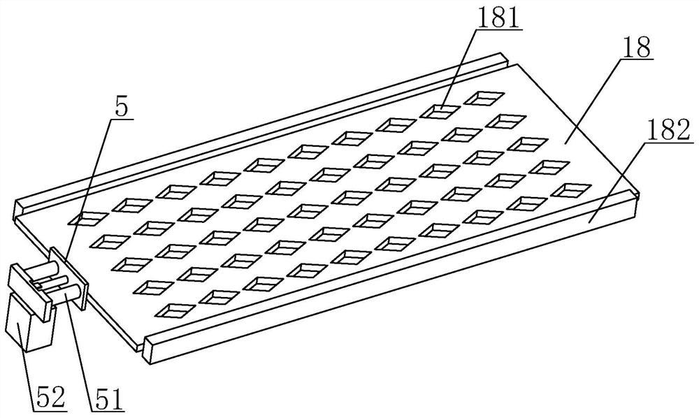 Wheat impurity removing and drying device for agricultural machinery