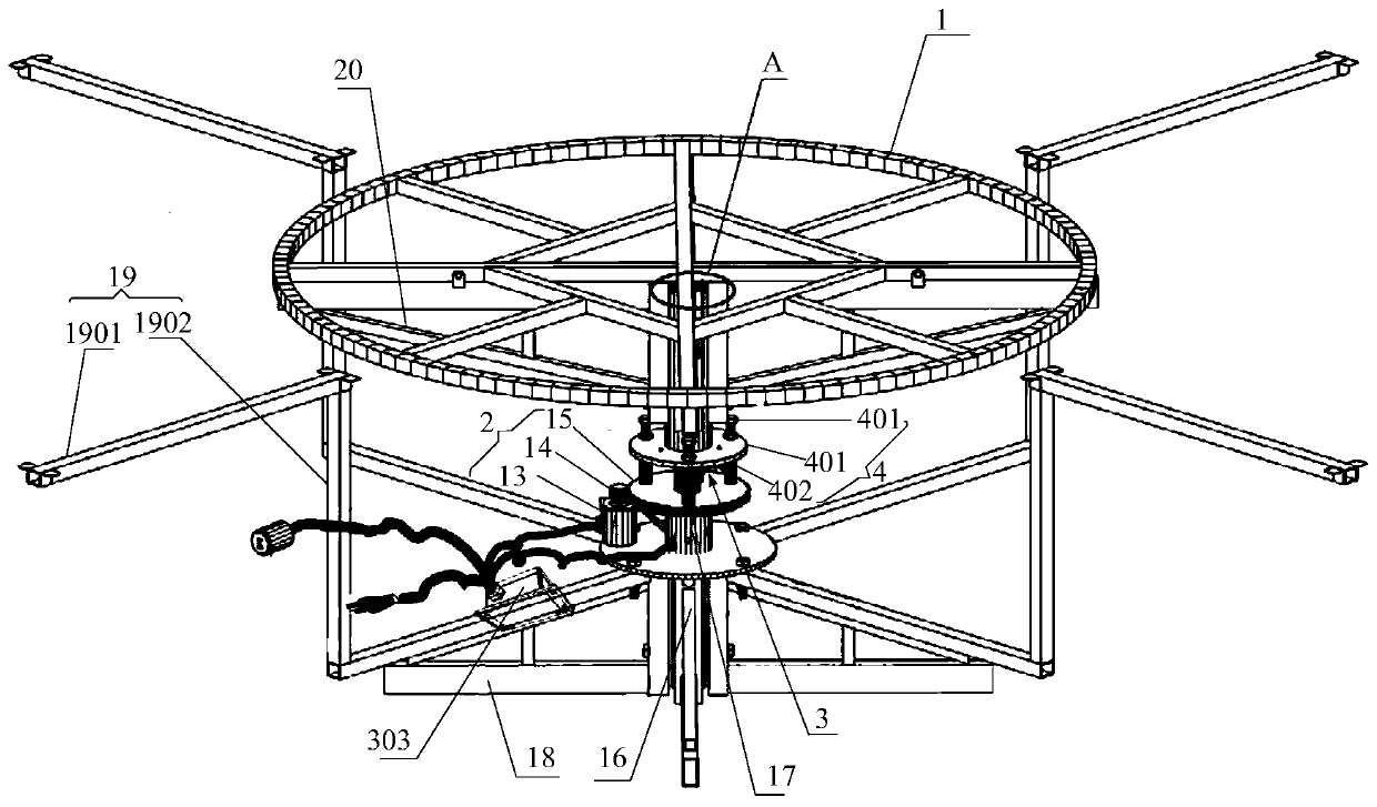Intelligent rotary dining table and working method thereof