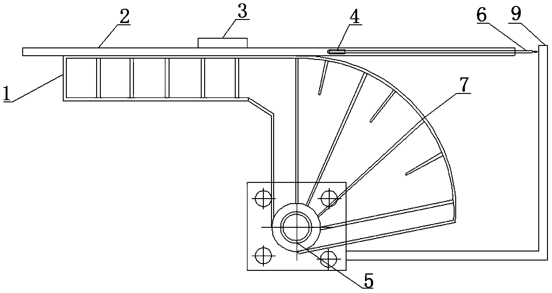 Processing method for section bar roll bending