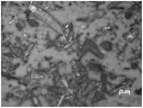 Method for preparing calcium sulfate whiskers from bone gelatin wastewater