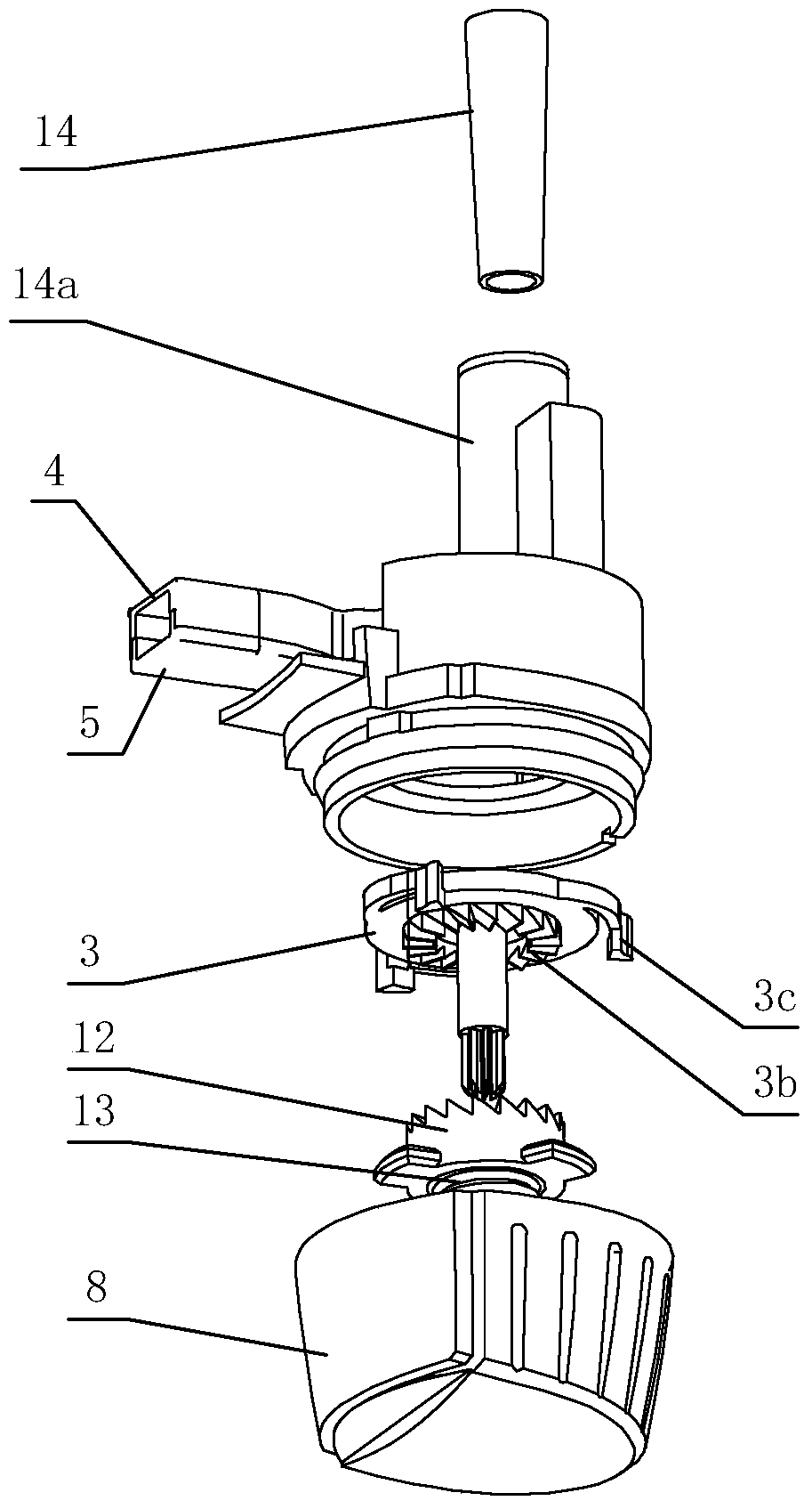 A dual-vibration drug storage unit of a powder mist drug delivery device