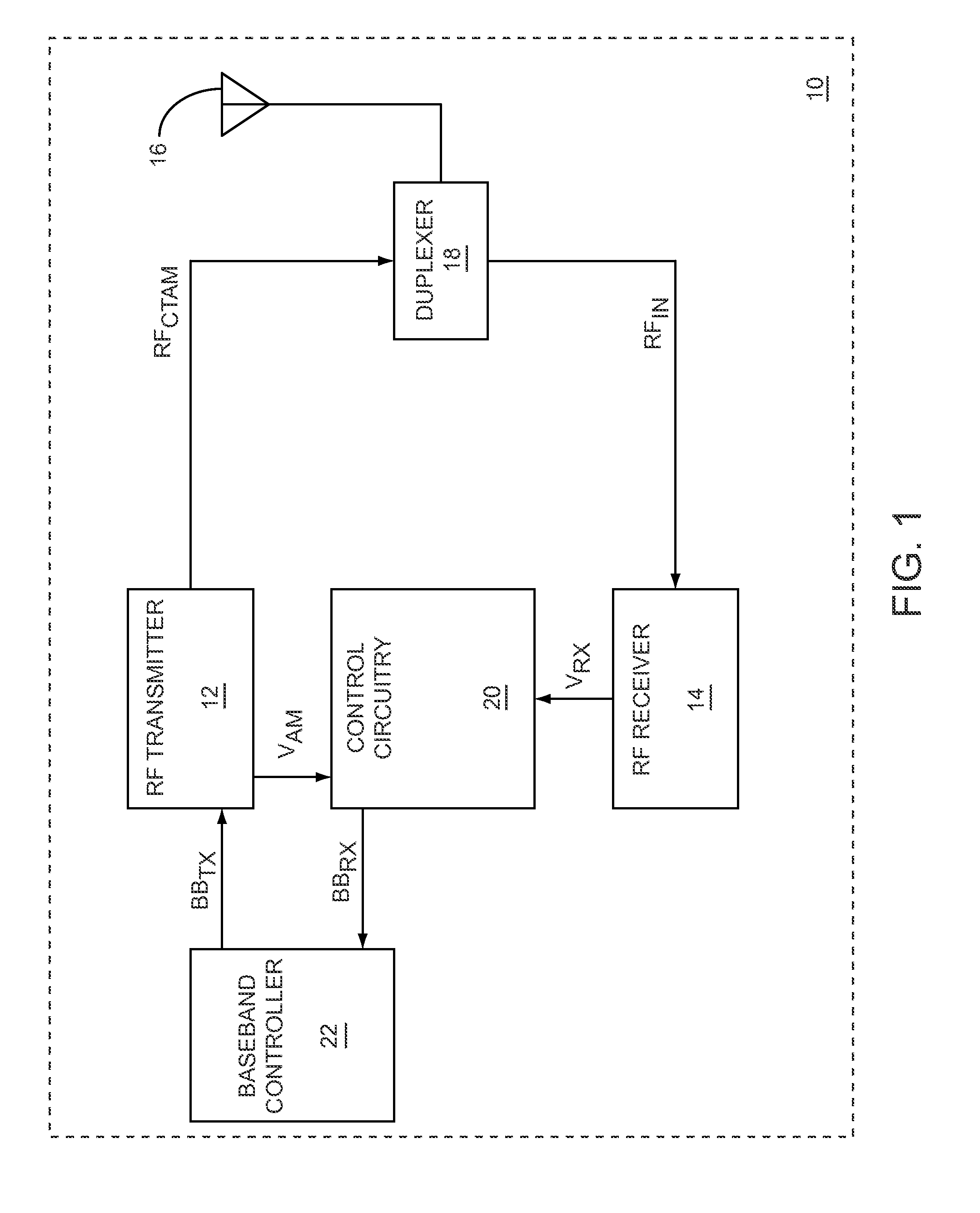 DC offset correction of a power detector used with a continuous transmission radio frequency signal
