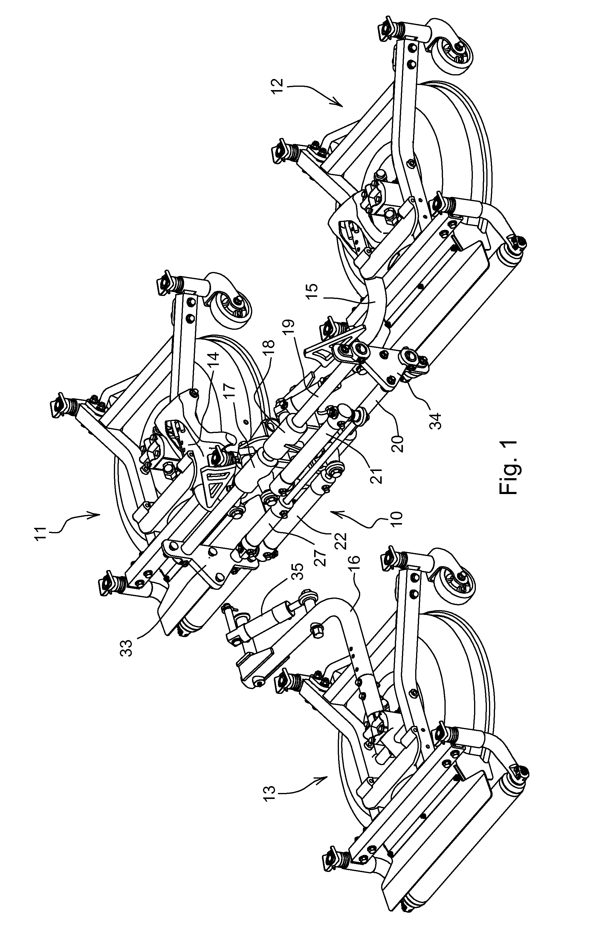 Shift mechanism for trim mower cutting units