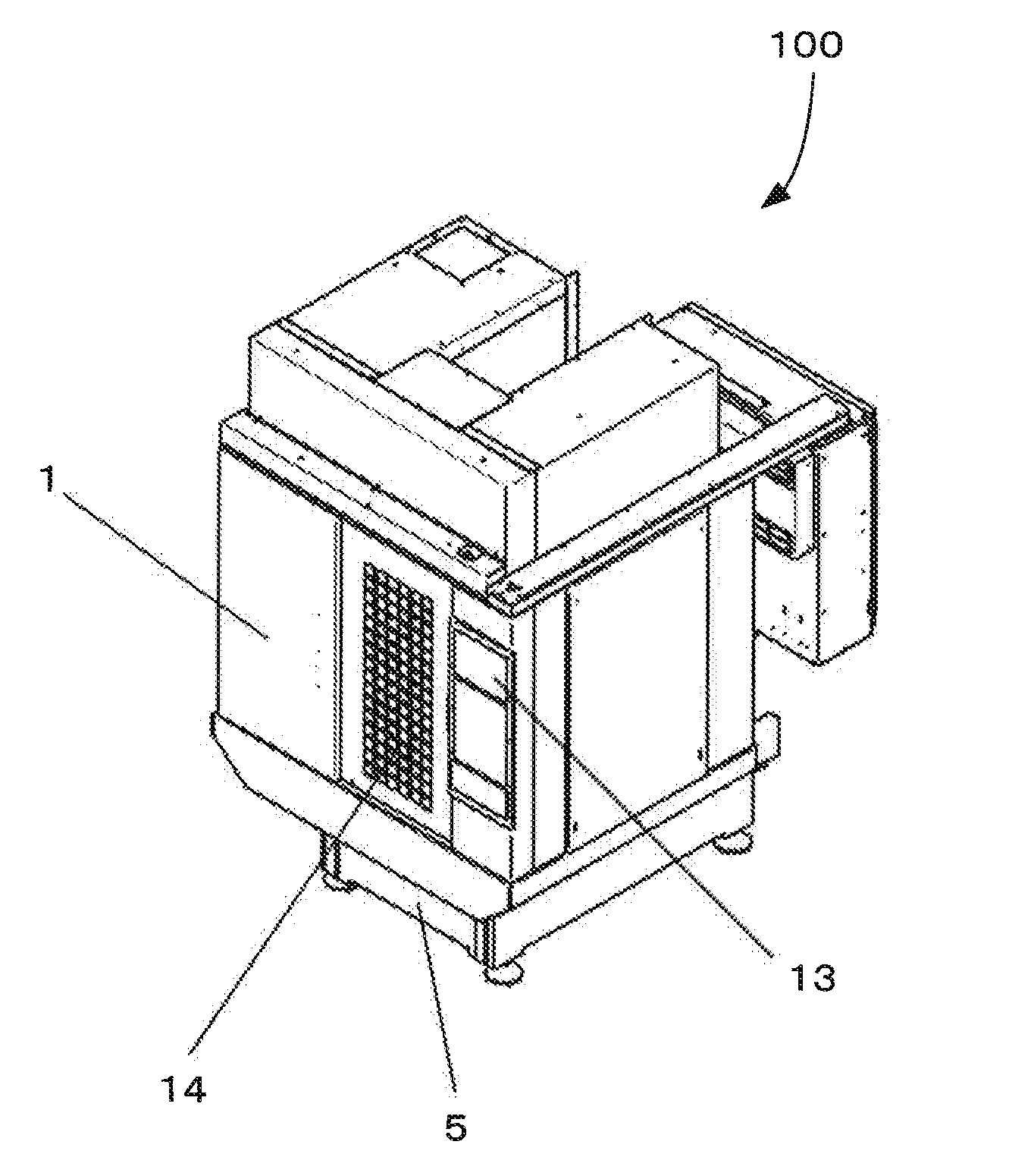 Machine tool having scattering prevention cover