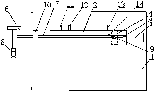 An automatic push-pull boat system device for diffusing in and out of the furnace